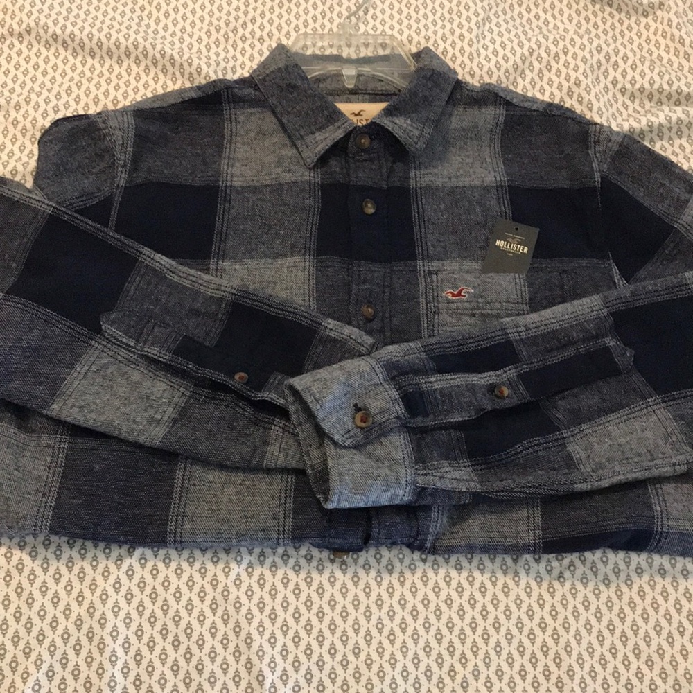 Brand new Hollister Flannel